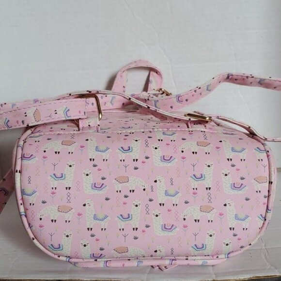 Under1sky Katrina Mini Backpack Lama Land Bag Pink Underonesky - Picture 7 of 13